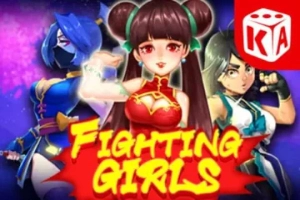 Kämpfende Mädchen